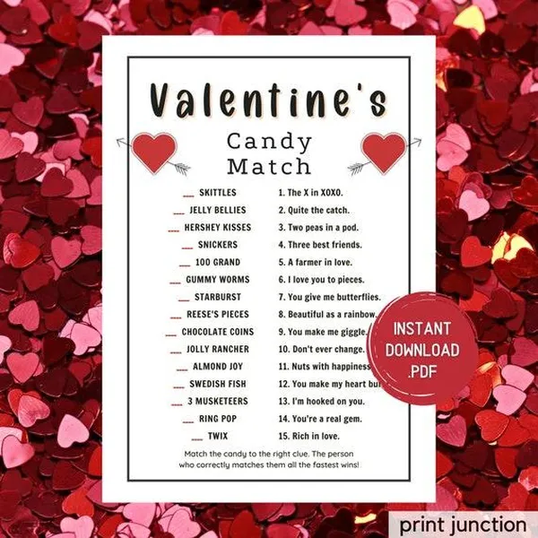 game valentine - Heart Match